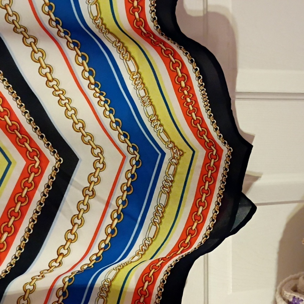 Ruby Rd. Multicolor Chevron Blouse - Picture 7 of 8